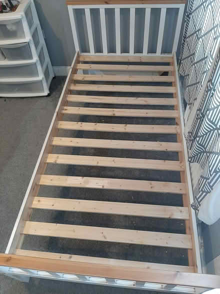 Photo of free Single wooden bed frame (Birmingham B19) #3