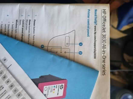Photo of free HP Printer. Office Jet 3830 (Harborough LE16) #2