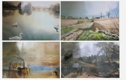 Photo of free 4 x Big Posters, Classic Art Prints (Parkstone BH12) #1