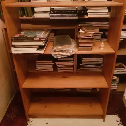 Photo of free Bookcase- Good for oversize books (Middleyard GL10) #1