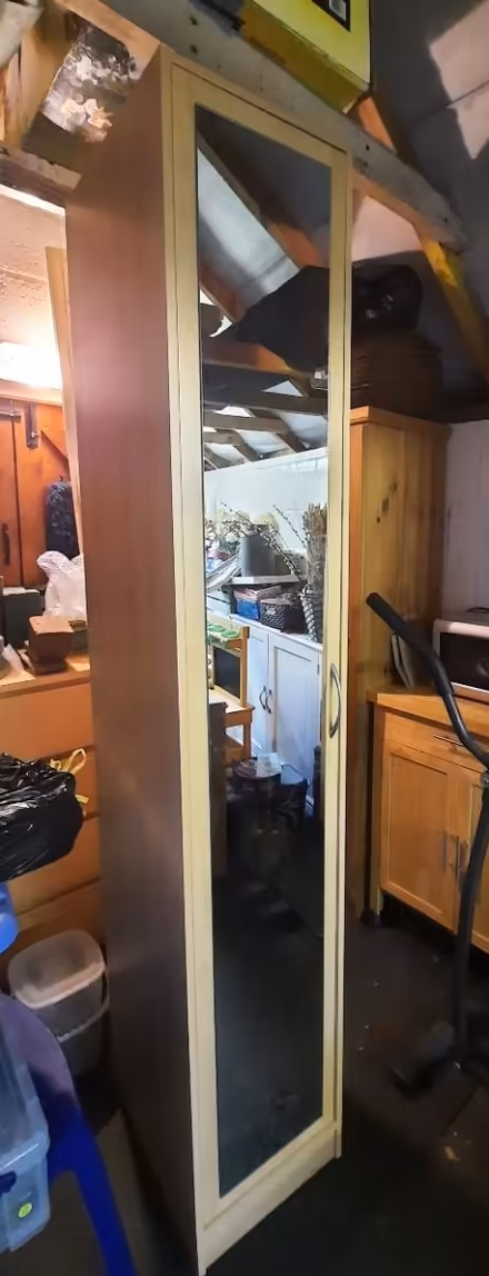 Photo of free Single wardrobe with mirrored door (Kingsteignton TQ12) #1