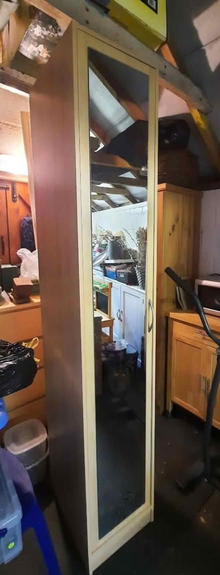 Photo of free Single wardrobe with mirrored door (Kingsteignton TQ12) #1