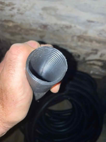 Photo of free 40mm flexible plastic conduit (Greasby CH49) #1