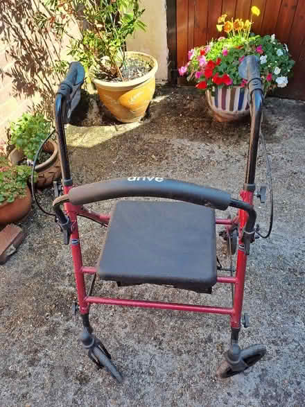 Photo of free Four wheel Rollator Walker (Harefield SO19) #2