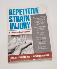 Photo of free Book on Repetitive Strain Injury #1