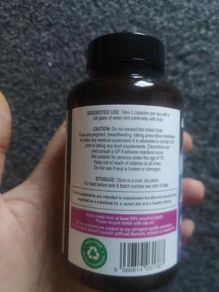 Photo of free Myo inositol PCOS supplements (opened but not many used) (New Catton NR3) #2