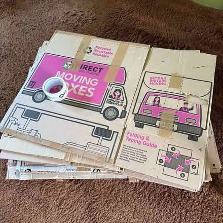 Photo of free 11 moving boxes (CR4 4HG) #1