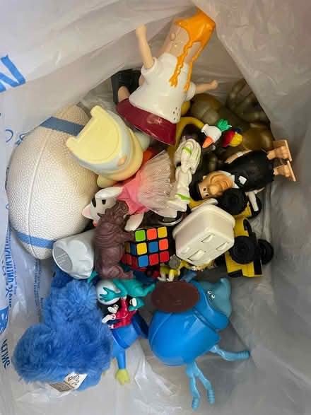 Photo of free 2 bags of assorted small toys (West Plano) #1