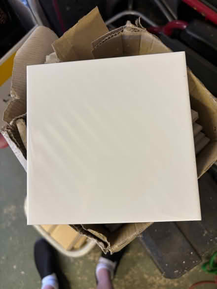 Photo of free White Ceramic tiles (Chaddesden DE21) #2