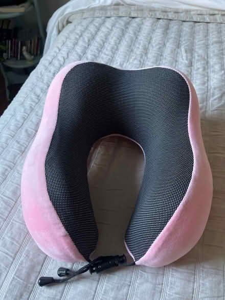 Photo of free Pink neck pillow for airplane (Arnold) #2