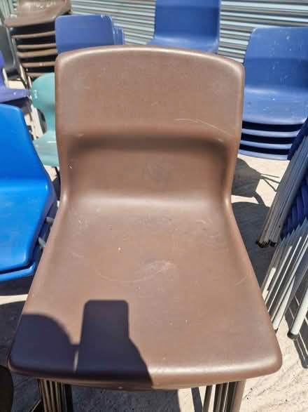 Photo of free Dark Brown Plastic Chairs (Brierley Hill, DY5) #1