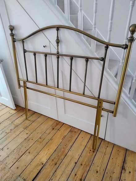 Photo of free Antique Brass Headboard (Bromley North BR1) #1