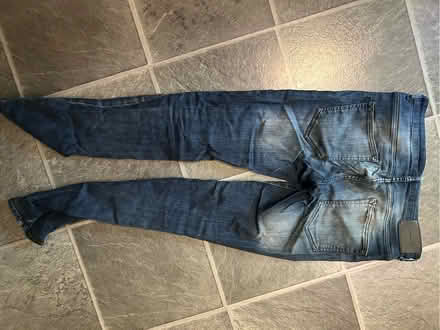 Photo of free mens jeans low riser, for scrap fabric (Shenley Fields B29) #3