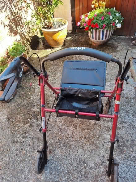 Photo of free Four wheel Rollator Walker (Harefield SO19) #3