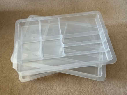 Photo of free ‘Really Useful Box’ lipped stationery trays (Cookham SL6) #1