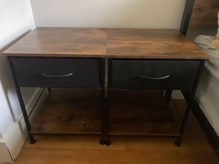 Photo of free Two night stand / bedside tables (Bedstuy) #1