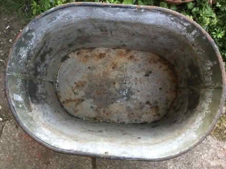 Photo of free Metal tub/planter (Summertown OX2) #1