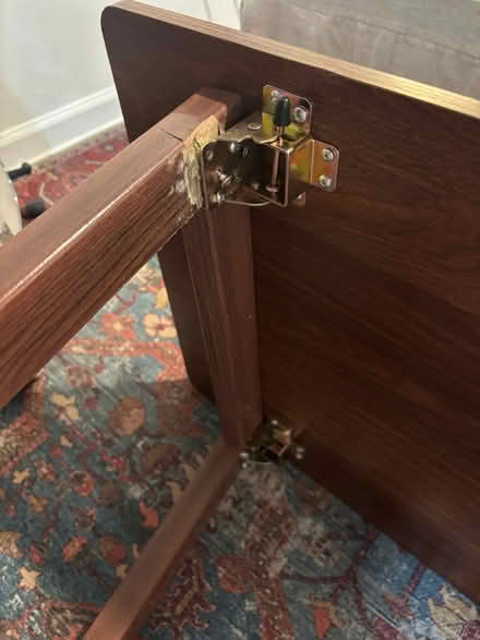 Photo of free Filing table with broken leg (Brookland) #3