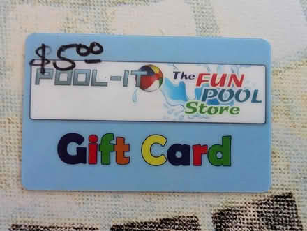 Photo of free Gift card Pool-It (12570) #1