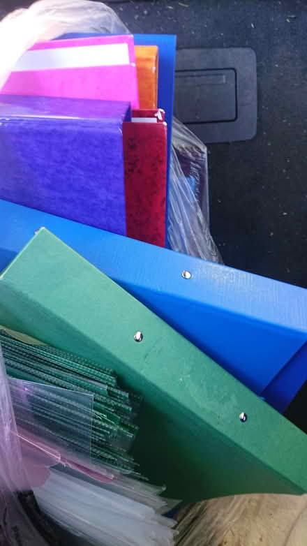 Photo of free A4 files and plastic pockets (Nash Mills WD4) #1