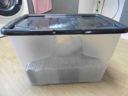 Photo of free Tub with empty cd cases. (Bedford Centre MK40) #2