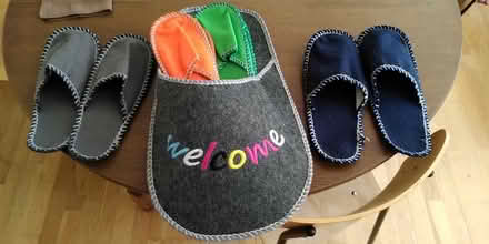 Photo of free Set of 4 pairs of indoors slippers (Tulse Hill SW16) #2