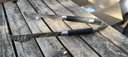 Photo of free Heavy duty barbecue tongs (Ely CB6) #1