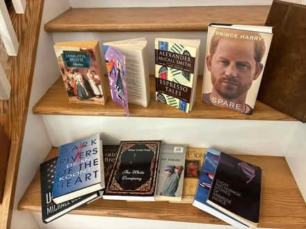 Photo of free Books & new leather Ipad cover (village of pelham) #1