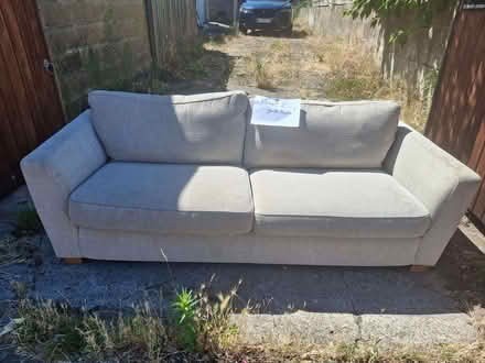 Photo of free Large 4 seater sofa - fire label lost (Oldfield Park) #1