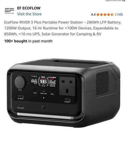 Photo of Battery pack for camping (Oakham) #1