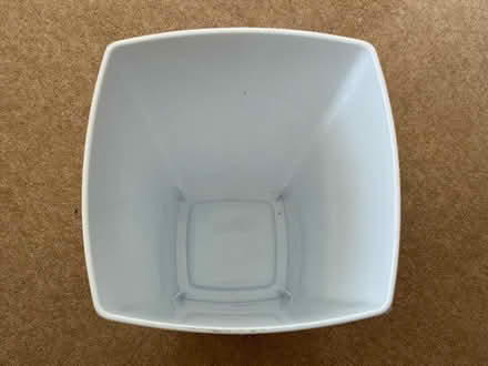 Photo of free White plastic planter pots (Cookham SL6) #2