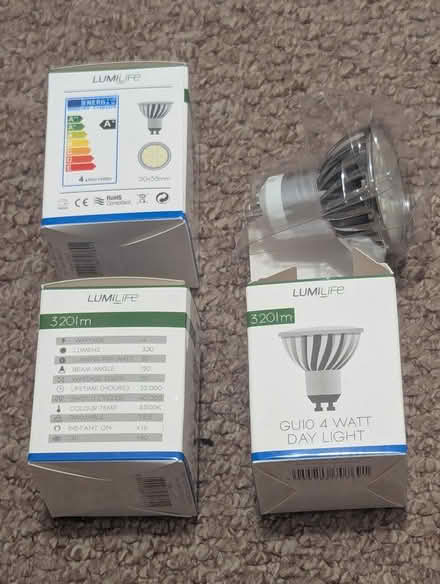 Photo of free 3 LED lightbulbs and Adhesive hook (Chorlton M21) #1