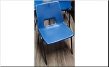 Photo of free Dark Blue Plastic Chair (Walton Summit PR5) #1