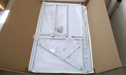 Photo of free Pale Lilac Computer Desk Self Assembly (Anchorsholme FY5) #1