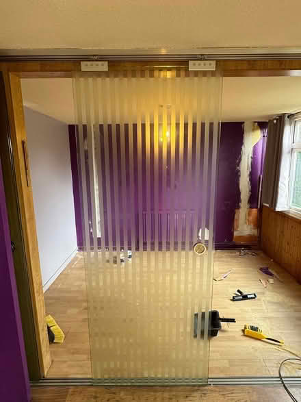 Photo of free Large Glass Panel (Ickleford) #3