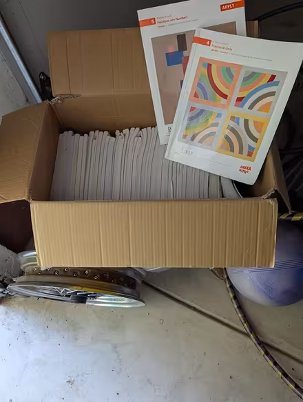 Photo of free Eureka math workbooks (Champaign area) #1