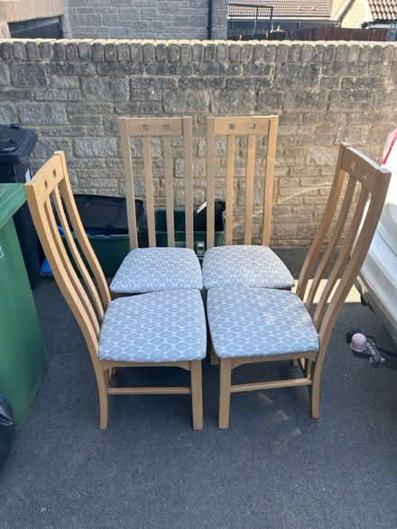 Photo of free 4 dining chairs (BS15) #1