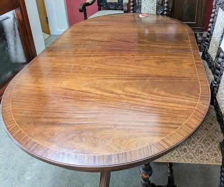 Photo of free Mahogany Dining table (Johnshaven DD10) #1