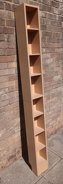 Photo of free DVD/CD shelving unit - pine (Dawlish EX7) #2