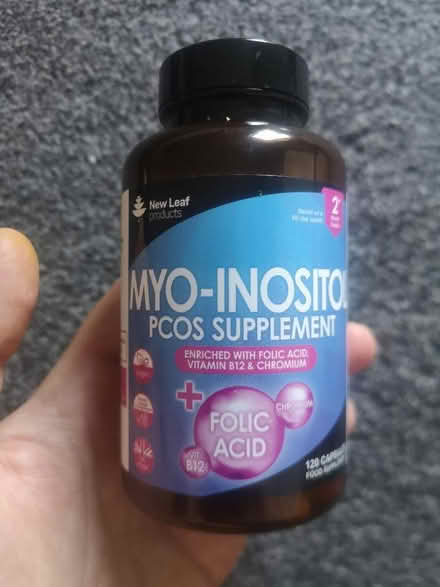 Photo of free Myo inositol PCOS supplements (opened but not many used) (New Catton NR3) #1