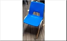 Photo of free Light Blue Plastic Chair (410) (Walton Summit PR5) #1