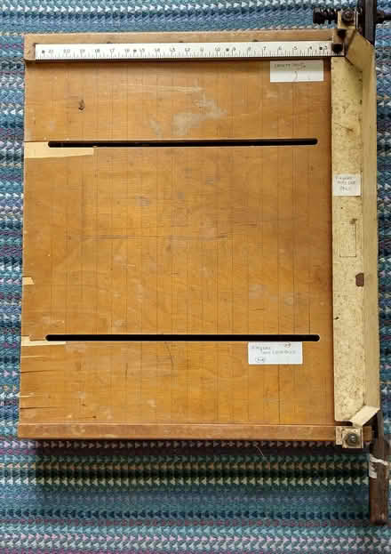 Photo of free large paper guillotine (West Marina TN38) #1