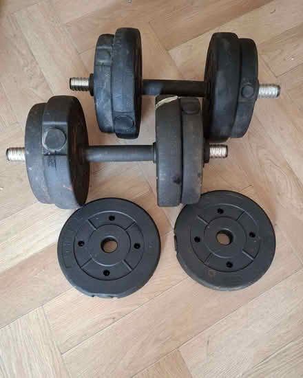 Photo of free Dumbbell weights (Liss GU33) #1