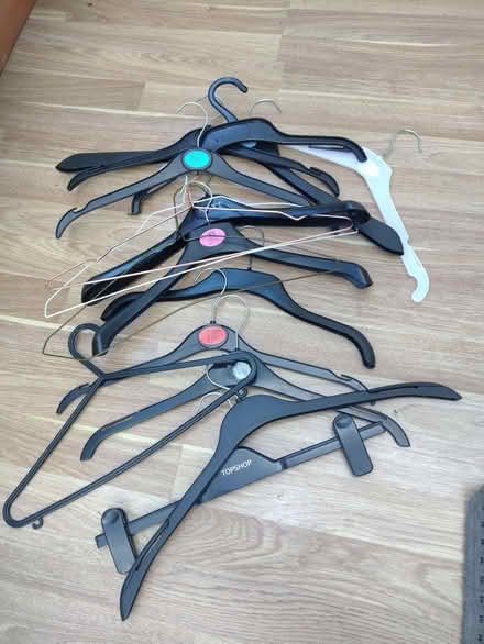 Photo of free Clothes hangers (Alresford CO7) #1