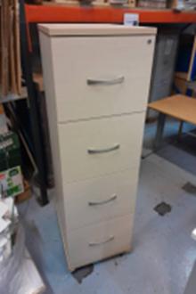Photo of free Wooden 4 drawer cabinet (Walton Summit PR5) #1