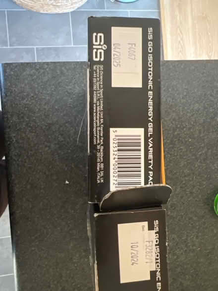 Photo of free 2 packs go isotonic energy gels (Newick BN8) #2