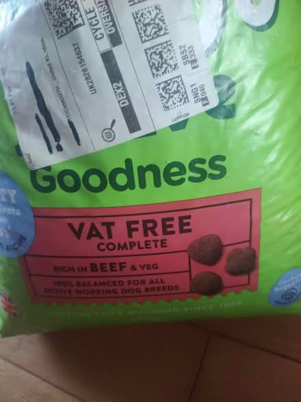 Photo of free Unopened Wagg Complete dog food (Teignmouth TQ14) #2