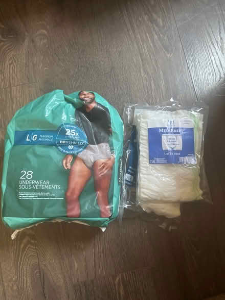 Photo of free Medical briefs + depends (Camden) #1