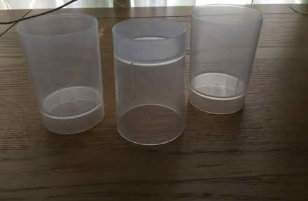 Photo of free 16 small plastic ‘tubs’/‘shot glasses’ (Pokesdown BH5) #1