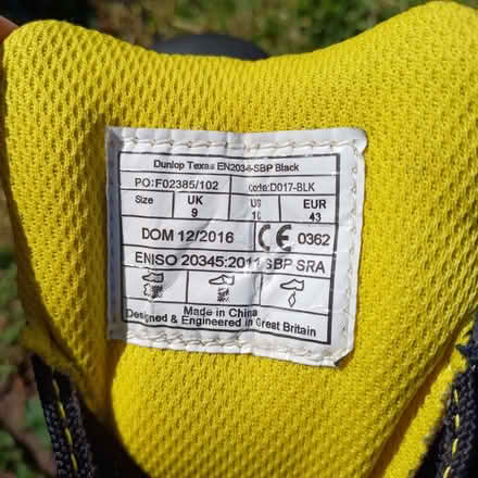 Photo of free Steel toe workboots size 9 UK (Phoenix Green RG27) #2